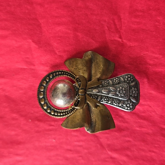 Lot of 3 Angel brooches - Picture 4 of 5